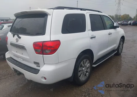 2017 Toyota Sequoia Limited z USA, uszkodzony, nr VIN 5TDJW5G16HS148404